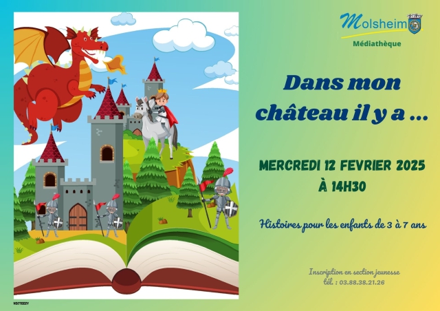 Affiche Dans mon château V2