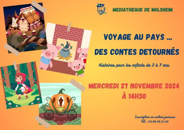 Voyage au pays des contes détournés