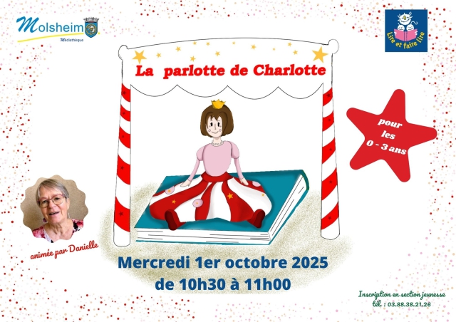 La parlotte de Charlotte octobre 2025