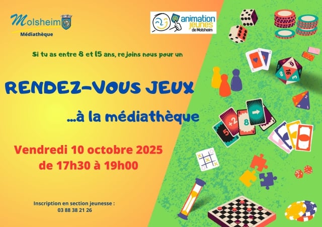 Rdv jeux octobre 2025