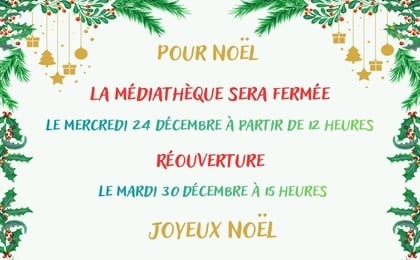 fermeture noel 2025
